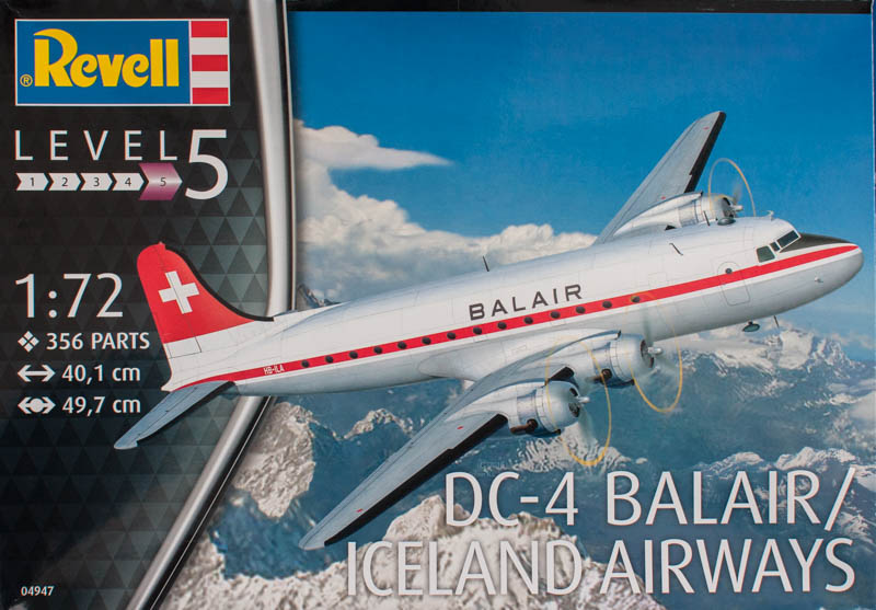 Revell - DC-4 Balair / Iceland Airways