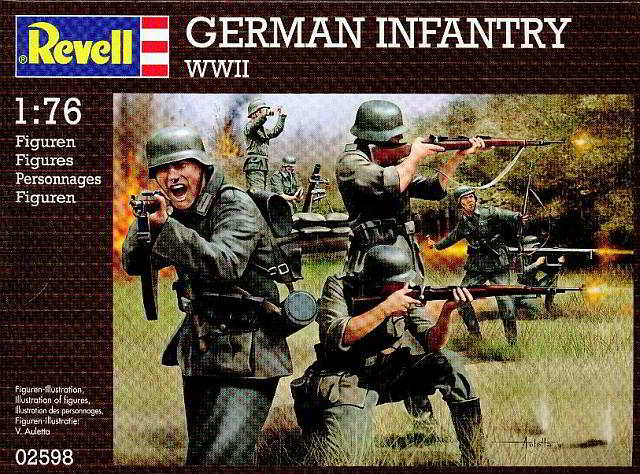 Revell - German Infantry WWII
