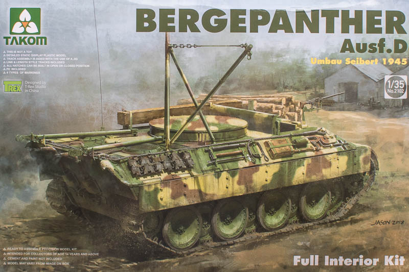 Takom - Bergepanther Ausf.D