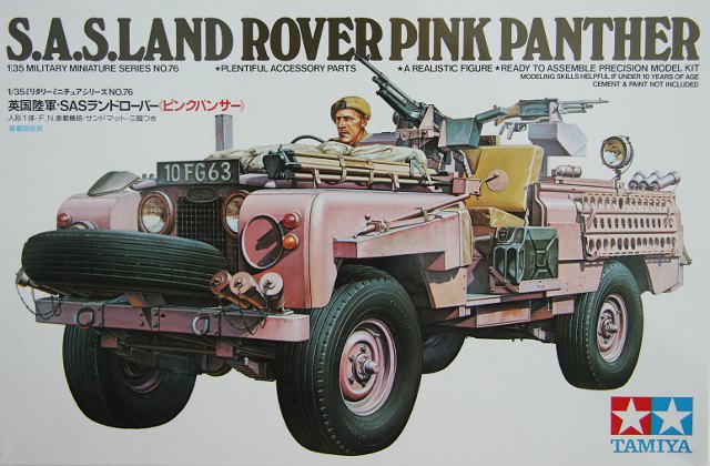 Tamiya - S.A.S. Land Rover Pink Panther