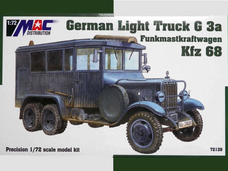 MAC Distribution - German Light Truck G3a Funkmastwagen Kfz. 68