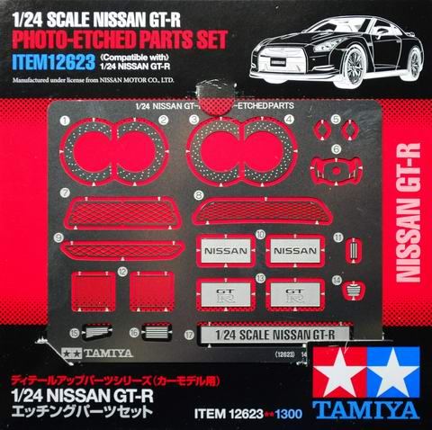 Tamiya - Nissan GT-R Photo-Etched Parts Set