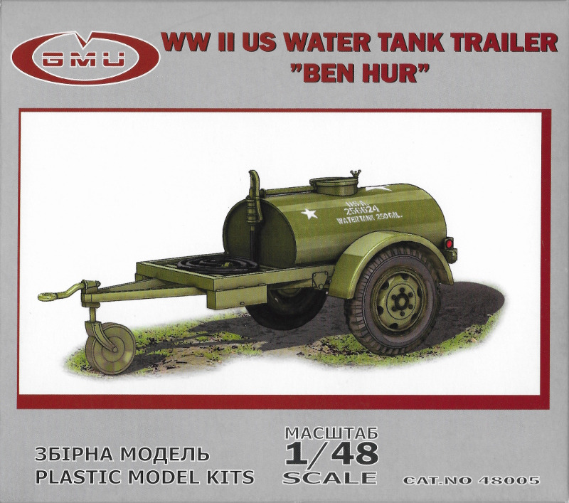 GMU - WW II US water tank trailer Ben Hur