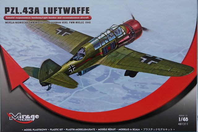 Mirage Hobby - PZL.43A Luftwaffe