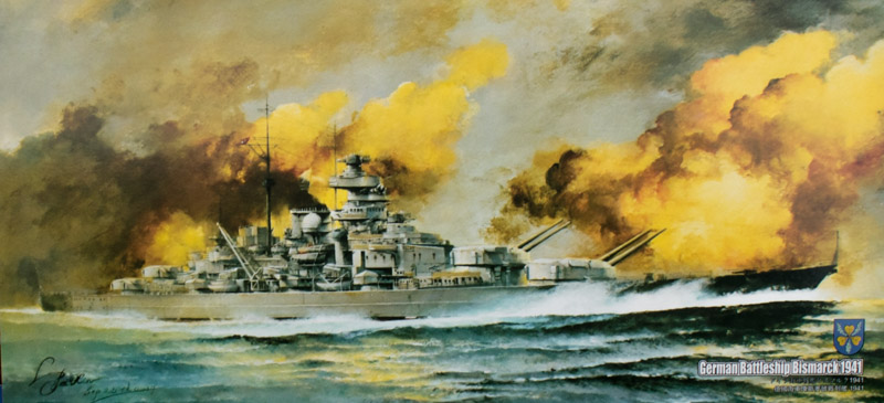 FlyHawk - German Battleship Bismarck 1941