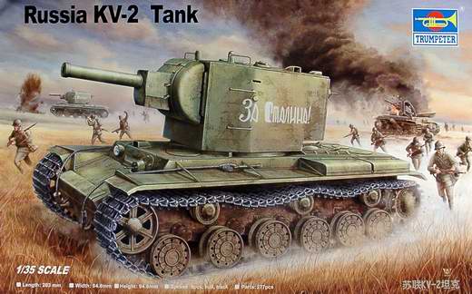 Trumpeter - Russia KV-2 Tank