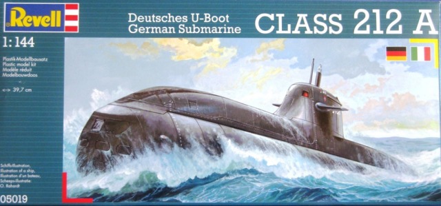 Revell - Deutsches U-Boot Class 212 A