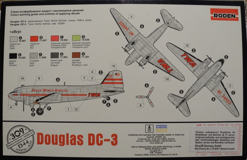 Roden - Douglas DC-3