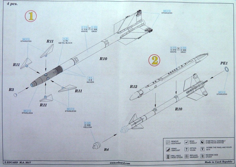 Eduard Brassin - AIM-9G/H Sidewinder