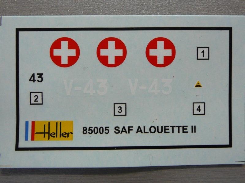 Heller - Alouette II Swiss Air Force