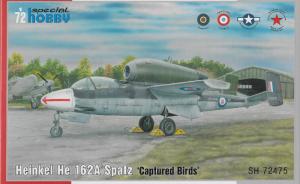 Kit-Ecke: Heinkel He 162A Spatz Captured Birds