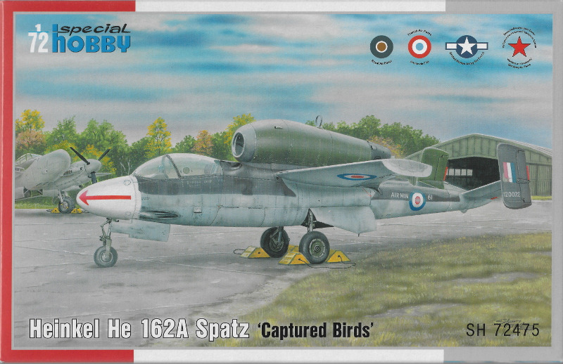 Special Hobby - Heinkel He 162A Spatz Captured Birds