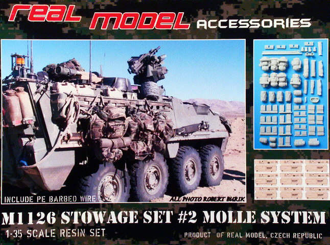 Real Model - M1126 Stowage Set #2 MOLLE System