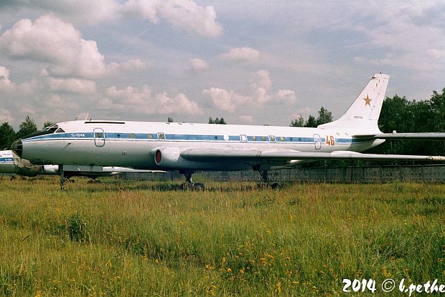 Tu-104A im russischen Luftfahrtwaffenmuseum Monino