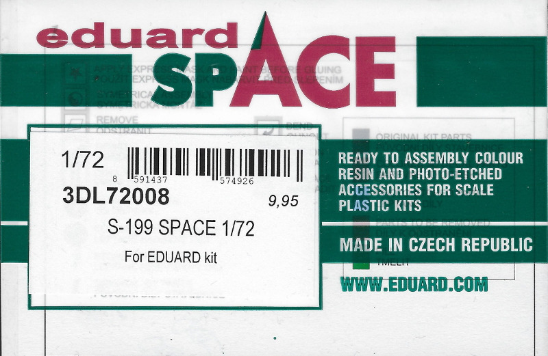 Eduard Ätzteile - S-199 SPACE 1/72