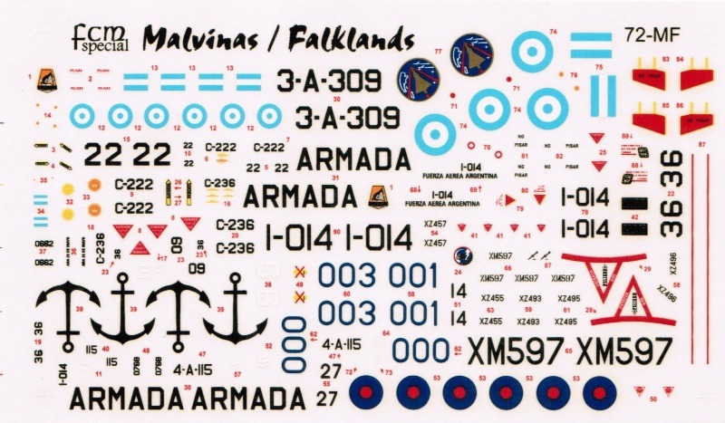 FCM - Malvinas/Falklands Special Set