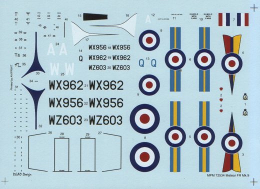Die RAF-Roundels sind schön zentriert - genau wie man es sich wünscht!