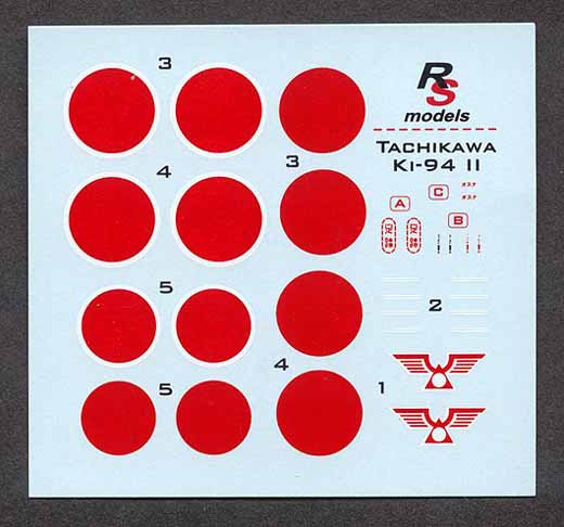 RS Models - Tachikawa Ki-94II