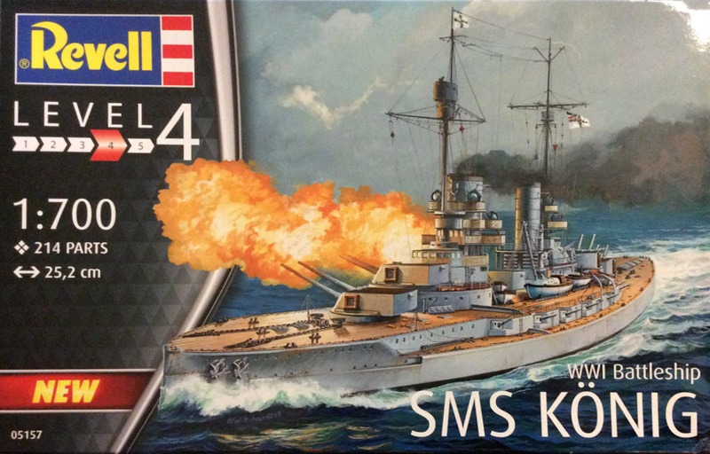 Revell - WWI Battleship SMS König