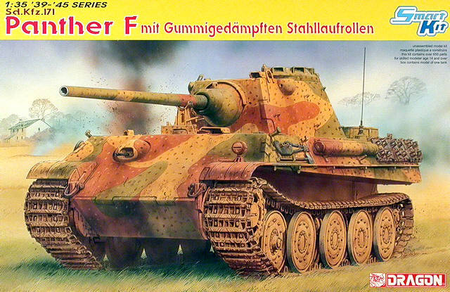 Dragon - Panther F mit gummigedämpften Stahllaufrollen (Sd.Kfz.171)