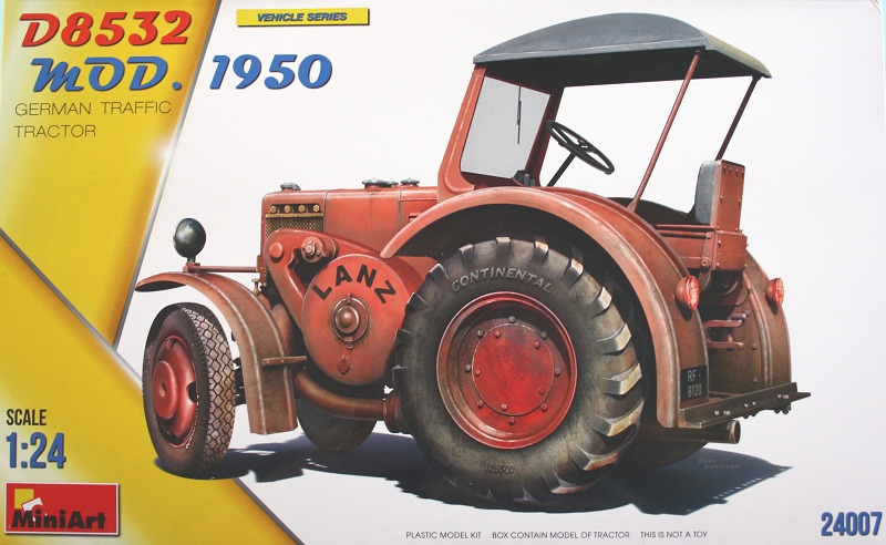 MiniArt - D8532, Mod. 1950, German Traffic Tractor