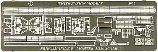 White Ensign Models - Artillerie Fährprahm der deutschen Kriegsmarine