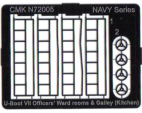 CMK - U-Boot VII C Officer's Ward rooms & Galley