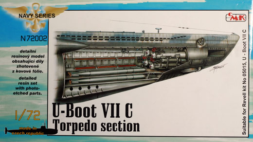 CMK - U-Boot VII C Torpedo section
