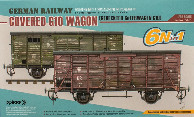 Sabre - Gedeckter Güterwagen G10
