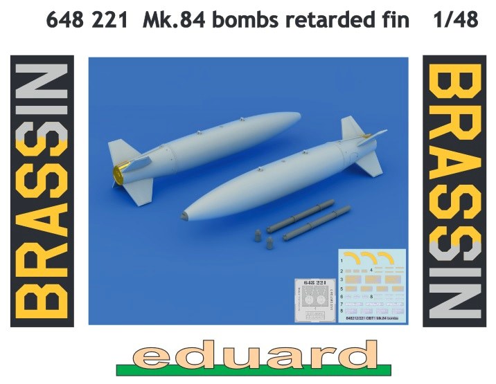 Eduard Brassin - Mk. 84 bombs retarded fin