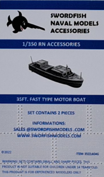 Swordfish Models  - 35 Ft. Fast Type Motor Boat