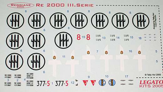 Legato - Reggiane Re-2000 Serie III