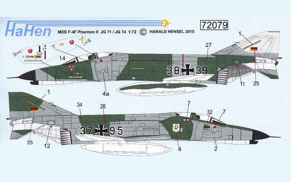 HaHen - MDD F-4F Phantom II JG 71 / JG 74