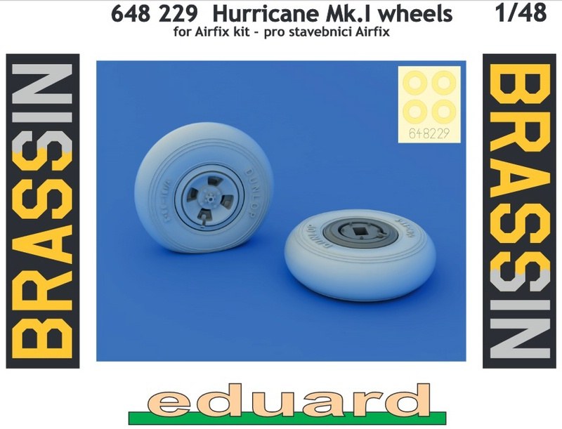 Eduard Brassin - Hurricane Mk.I wheels