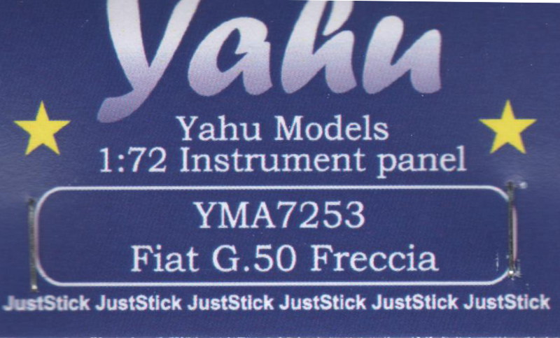 Yahu Models - Fiat G.50 Freccia Instrument Panel