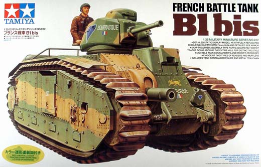 Tamiya - French Battle Tank B1bis