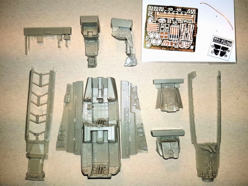Aires - F-14A Tomcat Cockpit Set for Tamiya