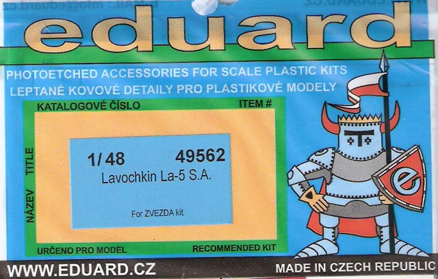 Eduard Ätzteile - Lavochkin La-5 S.A.
