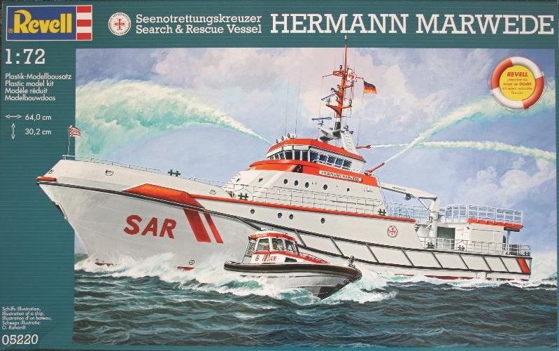 Revell - Seenotrettungskreuzer Hermann Marwede (Version 2012)