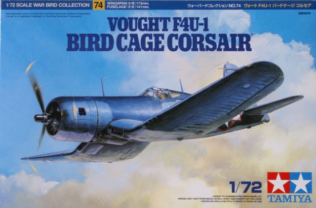 Tamiya - Vought F4U-1 Corsair - Bird Cage