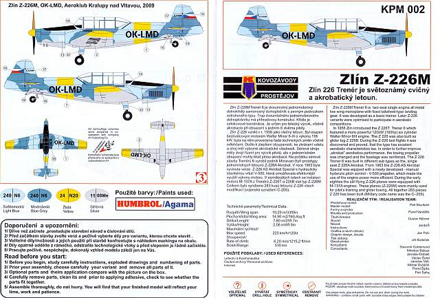 KP - Zlin Z-226M (Trener 6)