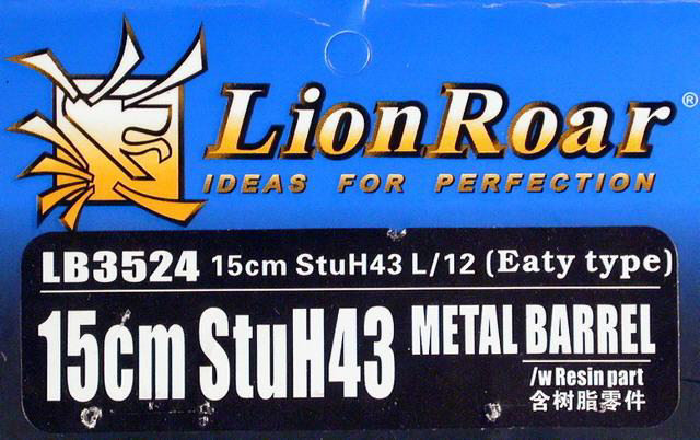 Lion Roar - 15cm StuH43 L/12 Gun Barrel (Early type)