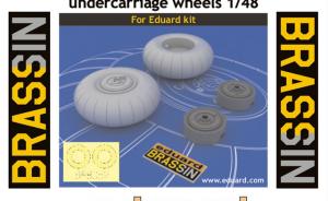 : Bf 110 C/D main undercarriage wheels