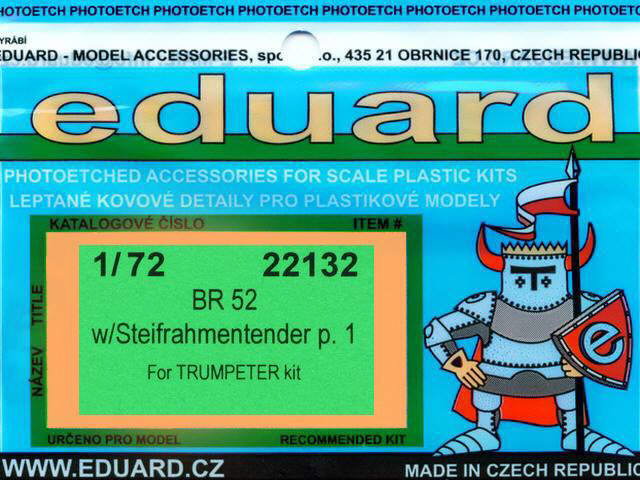 Eduard - BR 52 w/Steifrahmentender Part 1
