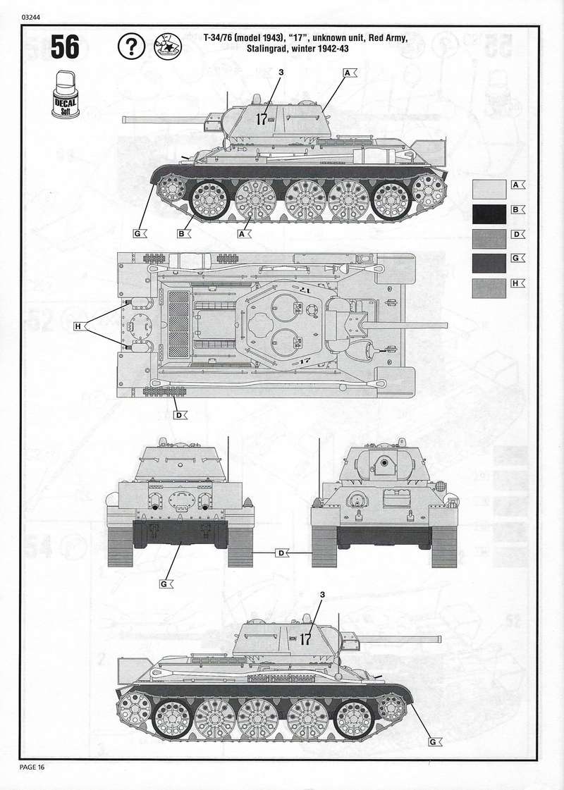 Revell - T-34/76(model 1943)