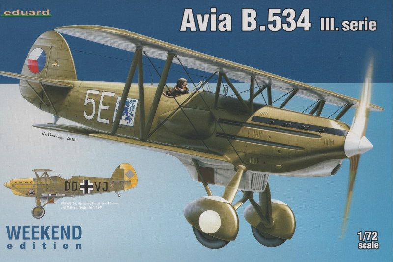Eduard Bausätze - Avia B.534 III. serie