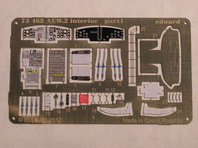 Eduard Ätzteile - Sea King AEW.2 interior S.A.
