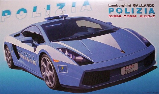 Fujimi - Lamborghini Gallardo Polizia
