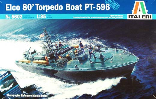 Italeri - Elco 80' Torpedo Boat PT-596
