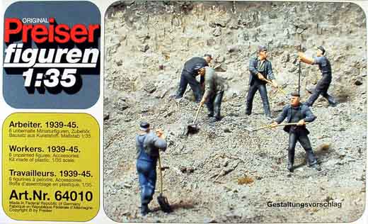 Preiser - Arbeiter 1939 - 1945